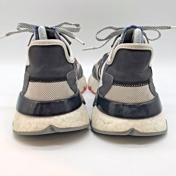 Adidas Nite Jogger X Star Wars R2D2 Sneakers Men's 11.5 White Blue Black Lace Up - Picture 5 of 13